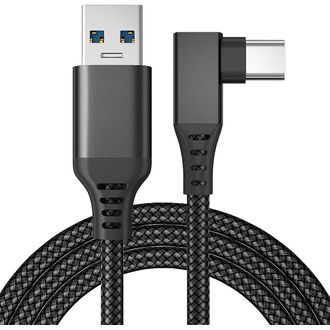 Mobilly kábel pre Meta Quest 3, Oculus Quest 2, Oculus Link, USB-C 3.2 Gen 1/USB-A kábel, 5 m