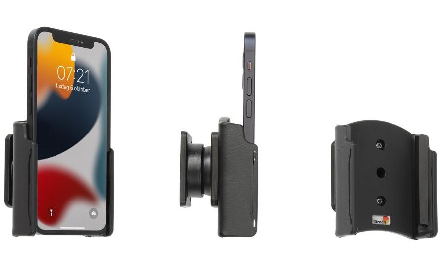 Brodit držiak do auta na Apple iPhone 13 mini, bez puzdra, bez nabíjania