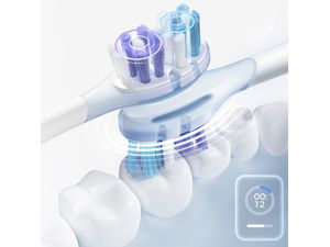 Sonická zubná kefka USMILE Y10, 38 000 vibrácií/min, 4 režimy, biela