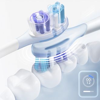 Sonická zubná kefka USMILE Y10, 38 000 vibrácií/min, 4 režimy, biela