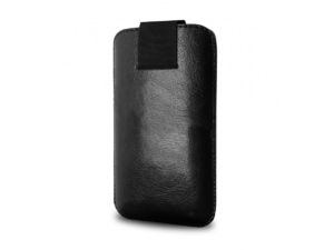 Fixed Mäkké puzdro Slim so zatváraním, veľkosť 4XL+, čierne