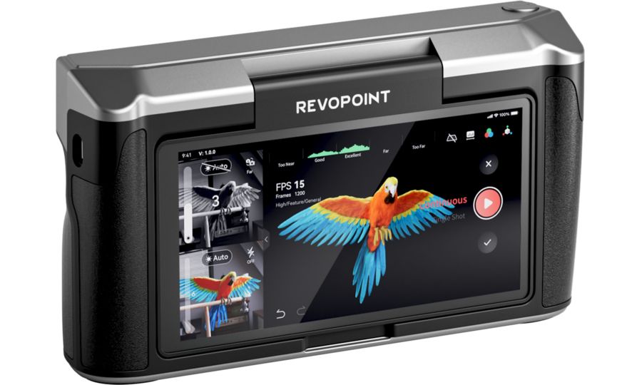 3D skener Revopoint MIRACO PRO, 0,02 mm, 6" AMOLED displej 2K, 5000mAh batéria