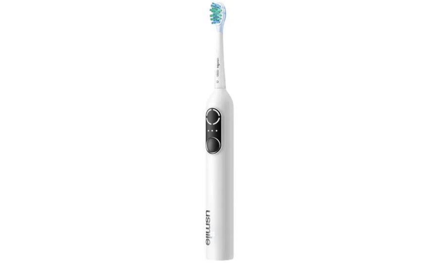 USMILE P10 PRO sonická zubná kefka, 34 000 oscilácií/min, 3 režimy, biela