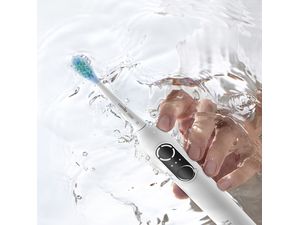 USMILE P10 PRO sonická zubná kefka, 34 000 oscilácií/min, 3 režimy, biela
