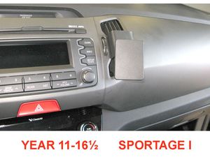 Brodit ProClip montážna konzola pre Kia Sportage 11-16, na stred vpravo