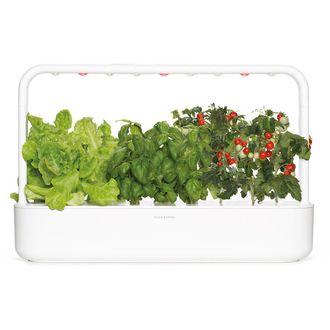Click and Grow Smart Garden 9 smart pot + 9ks semenných kapsúl, biela