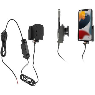 Brodit držiak do auta pre Apple iPhone 14/14 Pro/13/13 Pro, bez puzdra, so skrytým nabíjaním