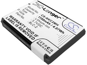 Baterie pro  Nokia 3310/3330/1220/1260/3560/5510/6650/6800 a další, 1100mAh, Li-Ion