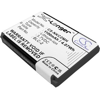 Baterie pro  Nokia 3310/3330/1220/1260/3560/5510/6650/6800 a další, 1100mAh, Li-Ion