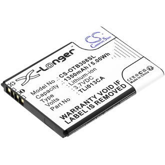 Batéria pre Alcatel OneTouch 3082, 1350 mAh, Li-Ion