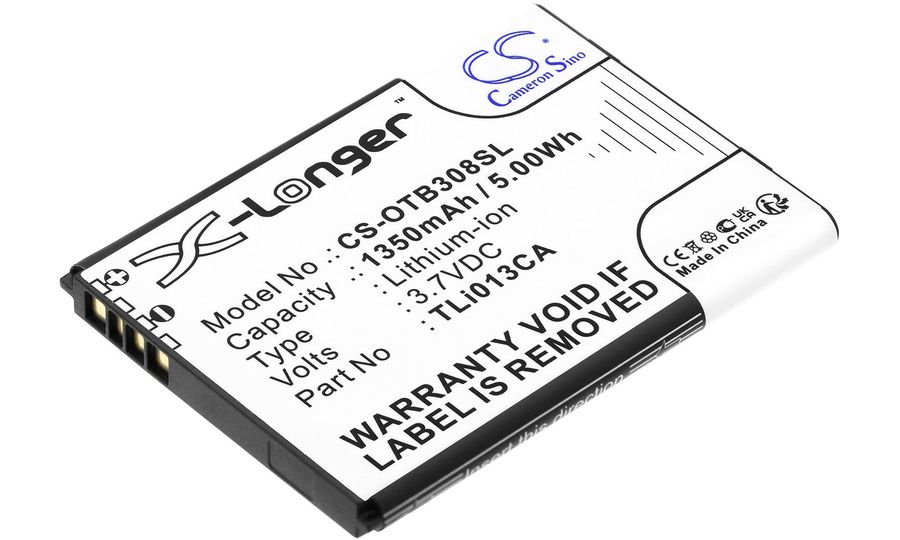 Batéria pre Alcatel OneTouch 3082, 1350 mAh, Li-Ion