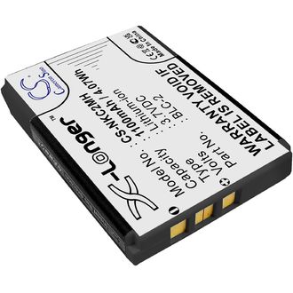 Baterie pro  Nokia 3310/3330/1220/1260/3560/5510/6650/6800 a další, 1100mAh, Li-Ion