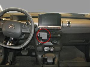 Brodit ProClip montážna konzola pre Citroen C4 Cactus 15-17, na stred