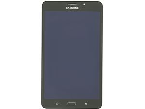 Náhradný diel LCD displej + dotykový displej + predný kryt pre Samsung T285 Galaxy TAB A 7", čierny