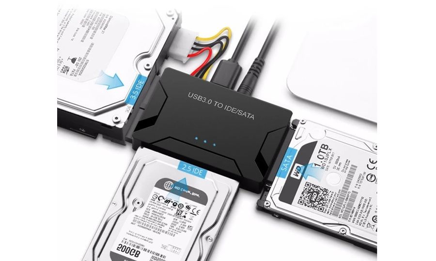 Adaptér pre HDD/SSD SATA/IDE na USB 3.0
