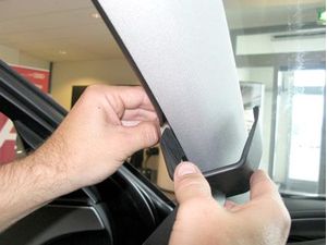 Brodit ProClip montážna konzola pre Audi A6/Audi S6 11-15, vľavo na stĺpik