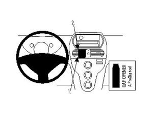 Brodit ProClip montážna konzola pre Peugeot iOn 10-17, i-MiEV 10-17, C-Zero 10-17, na stred