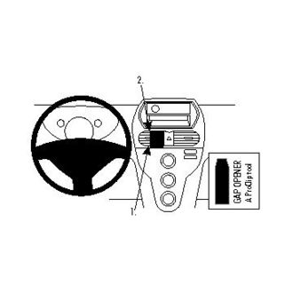 Brodit ProClip montážna konzola pre Peugeot iOn 10-17, i-MiEV 10-17, C-Zero 10-17, na stred