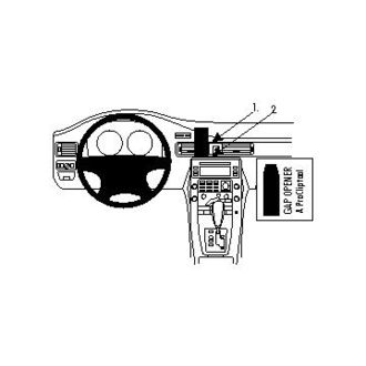 Brodit ProClip montážna konzola pre Volvo S80 07-11/V70 II 08-11/Volvo XC70 08-11, na stred