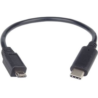 PremiumCord Adaptér USB 3.1 konektor C/male - USB 2.0 konektor Micro-B/male, 0,2 m