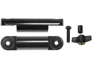 Brodit rameno 4", rozteč 102 mm, drobné ozubenie, čierna
