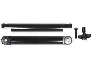 Brodit rameno 8", rozteč 202mm, drobné ozubenie, čierna