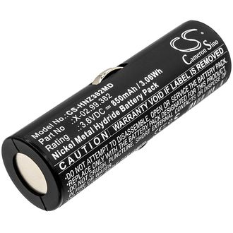 Batérie pre Heine Beta Handles, Heine Ophthalmoscope Beta 200 (ekv. Heine BATT/110904-A1), 850 mAh