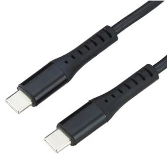 Kábel USB4 USB-C 5A, 240W, Thunderbolt 3, 40Gbps 8K@60Hz, 0,3 m, čierny