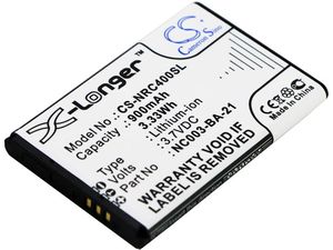 Batéria pre súpravy Nolan B4 Rcs, 900 mAh, Li-Ion