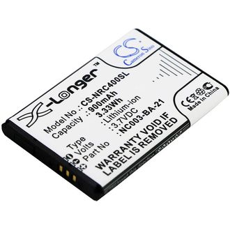 Batéria pre súpravy Nolan B4 Rcs, 900 mAh, Li-Ion