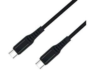 Kábel USB4 USB-C 5A, 240W, Thunderbolt 3, 40Gbps 8K@60Hz, 1m, čierny