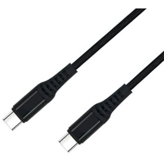 Kábel USB4 USB-C 5A, 240W, Thunderbolt 3, 40Gbps 8K@60Hz, 1m, čierny