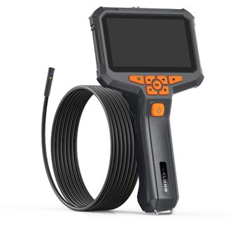 Odolný endoskop Teslong NTS430 so 4,3" displejom IPS, 8 mm sondou, duálnou kamerou, 5 m káblom