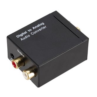 Xput audio prevodník z digitálneho TOSLINK/coax. SPDIF na analógové RCA L/R (2xCinch) a 3,5 mm jack