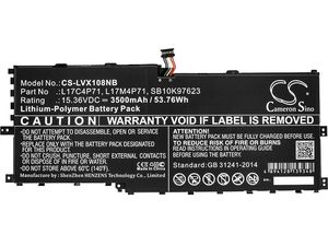 Batéria pre Lenovo ThinkPad X1 Yoga 2018, 3500mAh, Li-Pol