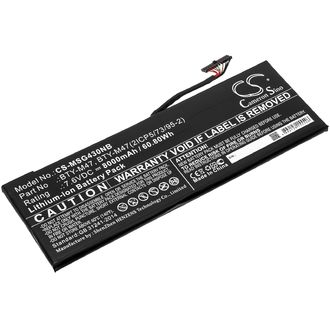 Batéria pre MSI GS40, GS43, MS14, 8000mAh, Li-Ion