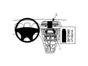 Brodit ProClip Škoda Octavia II Ambiente/Elegance/RS 05-13, zosilnený, na stred