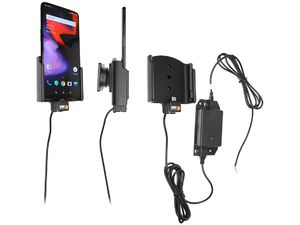 Brodit držiak do auta na OnePlus 6T, 6, bez puzdra, so skrytým nabíjaním v palubnej doske