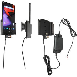 Brodit držiak do auta na OnePlus 6T, 6, bez puzdra, so skrytým nabíjaním v palubnej doske