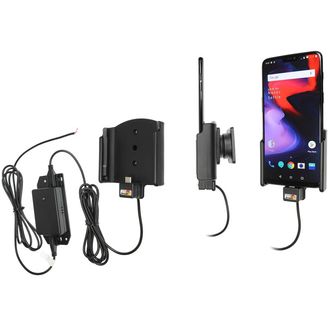 Brodit držiak do auta na OnePlus 6T, 6, bez puzdra, so skrytým nabíjaním v palubnej doske