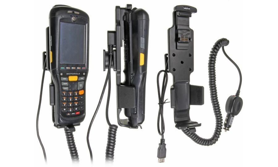 Brodit držiak do auta na Motorola MC9500 bez puzdra, s nabíjaním z cig. zapaľovača