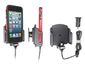 Brodit držiak do auta na Apple iPhone 13 mini/12 mini/SE/5S/5/5C v puzdre, nastaviteľný, s nabíjaním