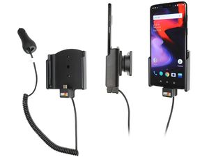 Brodit držiak do auta na OnePlus 6T, 6, bez puzdra, s nabíjaním z cig. zapaľovača