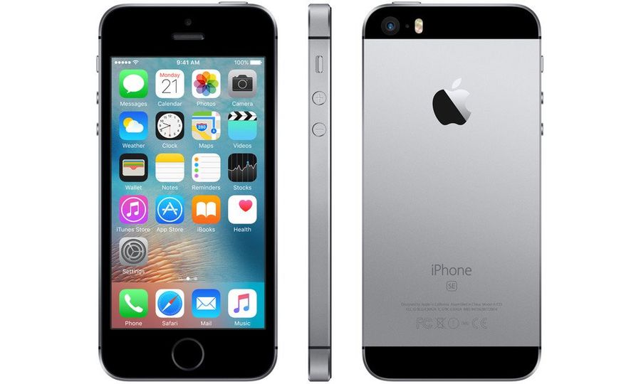 Apple iPhone SE (2016) 64GB, sivá