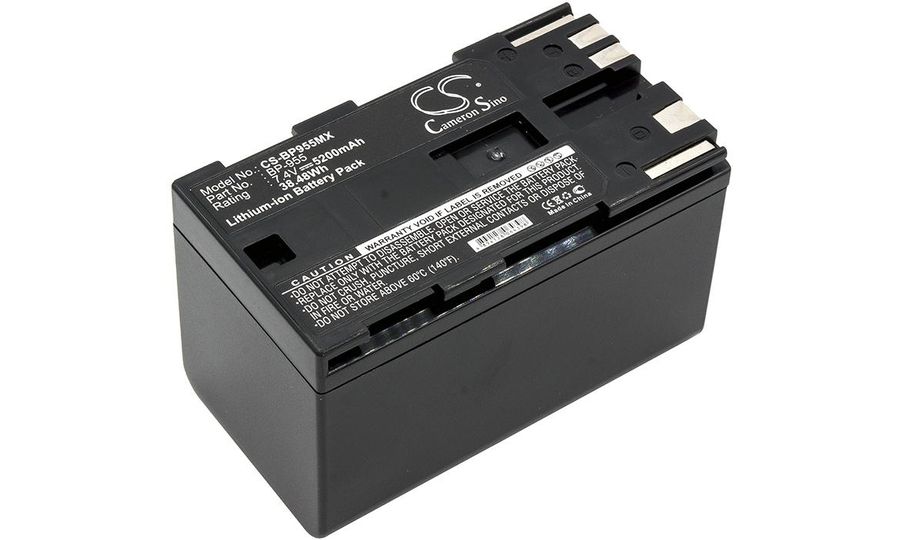 Batéria pre Canon EOS C100 Mark II / XF100/105/305 a ďalšie, 5200 mAh, Li-Ion