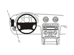 Brodit ProClip montážna konzola pre Audi A3 03-12/S3 03-13, vľavo