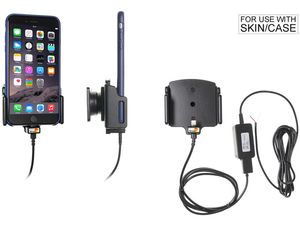 Brodit držiak do auta na Apple iPhone 11/XR/Xs/Xs Max/X/8/7/6s/6 Plus v puzdre, nast. so skrytým pon