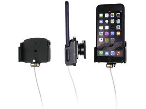 Brodit držiak pre Apple iPhone 11/Xs/Xs Max/XR/X/8 Plus v puzdre, priechodka pre orig. Kábel Lightning