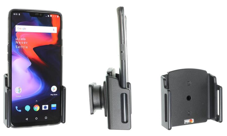 Brodit držiak do auta na OnePlus 7/6T/6 v puzdre, nastaviteľný, bez nabíjania