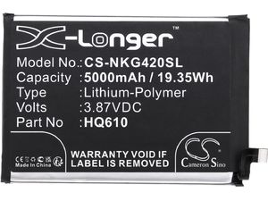 Batéria pre Nokia G42 5G, 5000 mAh, Li-Ion